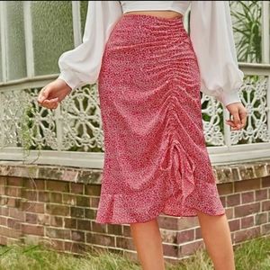Ditsey Red Skirt